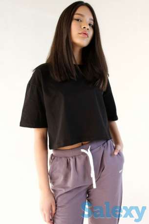 Кроп-топ (черный цвет), фотография 3