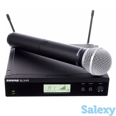 Радиосистема shure blx24re/pg58-r12, фотография 1