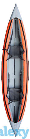 Байдарка тритон шуя 2 серая/оранжевая, фотография 1