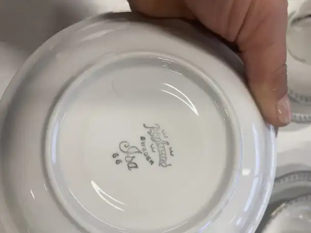 Фарфоровый винтажный сервиз, фотография 4