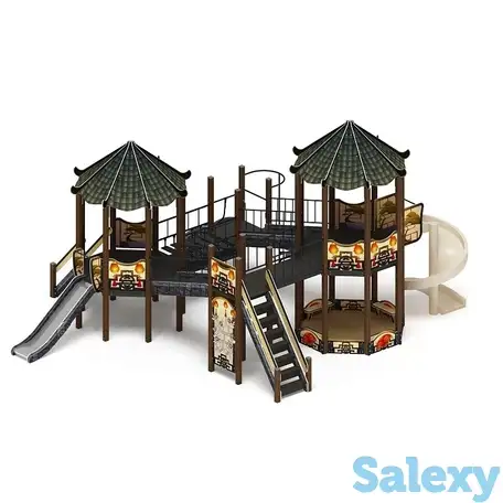 Карнавал (шанхай) - дик 2.22.04-02 - игровой комплекс h=1200 h=2000, фотография 2