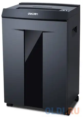 Шредер deli 9919 серый с автоподачей (секр.p-7)/фрагменты/8лист./30лтр./скрепки/скобы/пл.карты/cd, фотография 1