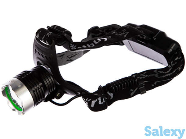 Аккумуляторный налобный фонарь smartbuy 5 вт led (sbf-hl023)/50, фотография 1