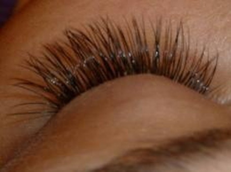 Наращивание 3D-Lashes ресниц, фотография 3