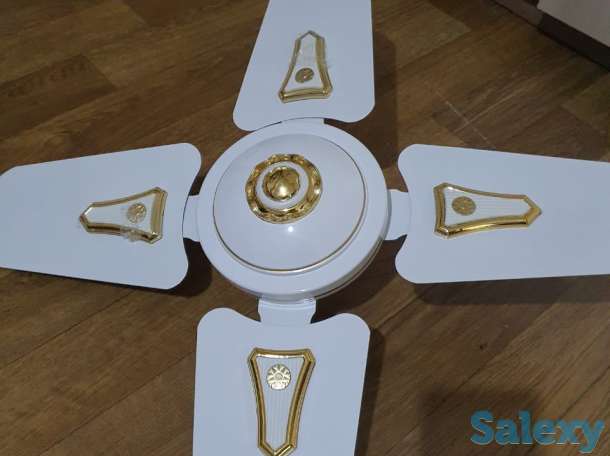 Высокоскоростной потолочный вентилятор, премиум качество Индия 61 см На потолок, фотография 4