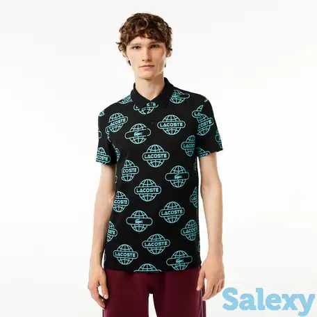 Мужское сверхлегкое поло lacoste из хлопка piqu?, фотография 1