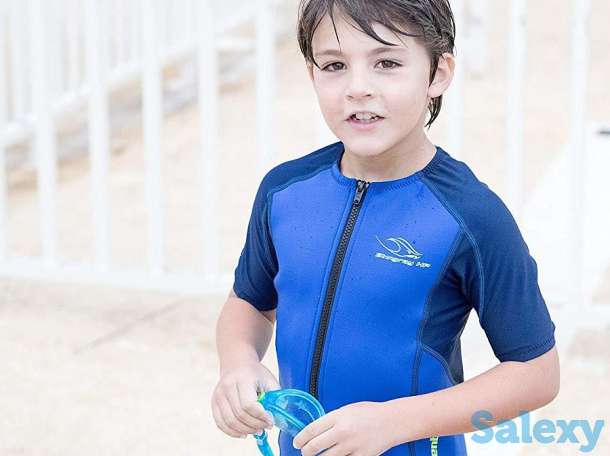 Гидрокостюм-шорти stingray, детский, 2 мм, pink/navy blue hp,, фотография 8