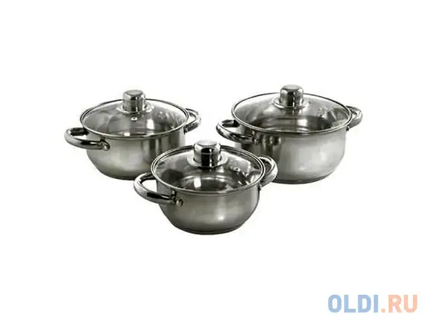 Набор кастрюль катунь гретта kt 04 a, фотография 1