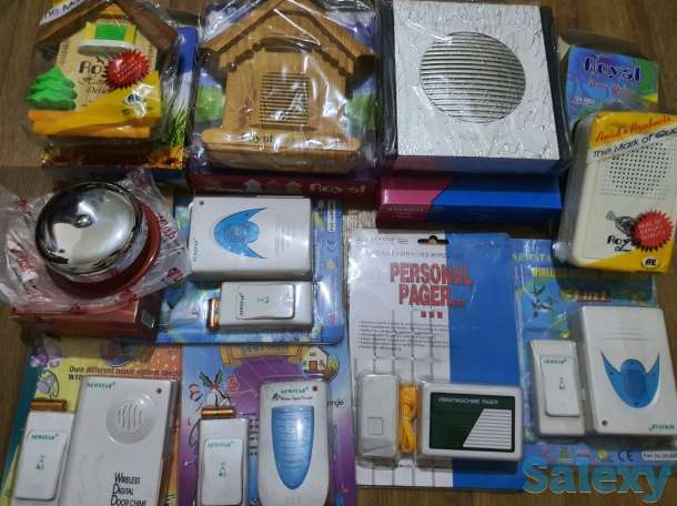 Стильный цифровой звонок дверной, проводной и беспроводной, фотография 1