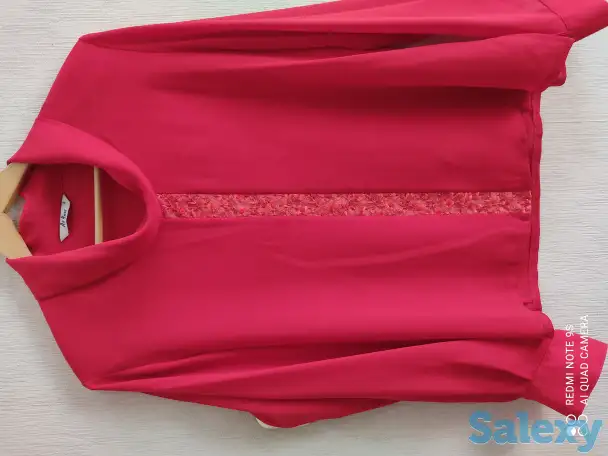 Продам креп шифоновая и шелковая женские блузки, фотография 1