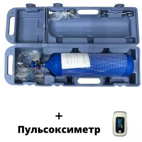 Кислородный баллон 4л Ингалятор кислородный 4л, фотография 1