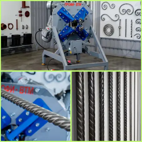 Кузнечно-гибочные станки серии ПРОФИ - для художественной ковки, гибки и формовки металлопроката, фотография 10