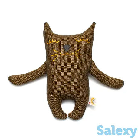 Чайный кот коричневый в подарочной коробке, фотография 1