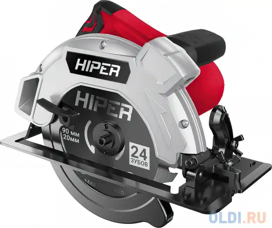 Циркулярная пила hiper hcs1500b 1500 вт 190мм, фотография 1