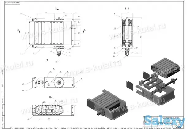 Транспортер (питатель) ПМЗ (ЗП, ПТЛ), фотография 3