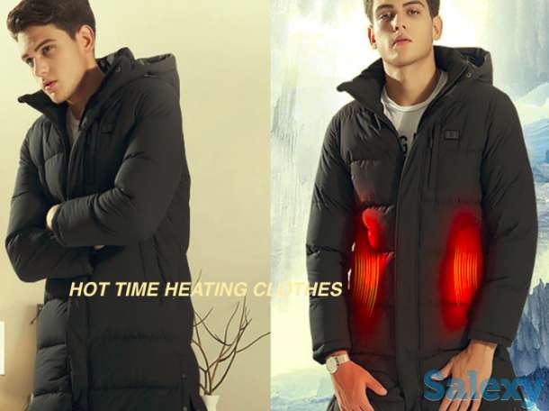 Самая теплая куртка с подогревом, одежда с подогревом, фотография 2