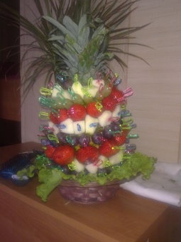 Фруктовые композиции и фуршеты, фотография 2