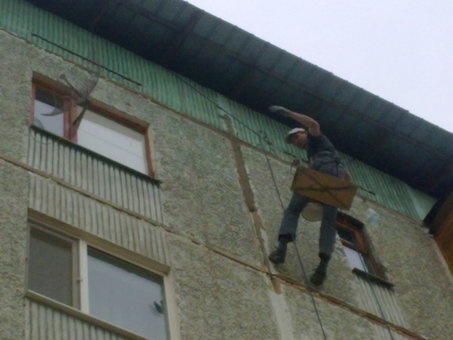 Промышленный альпинизм ,высотные работы, фотография 2