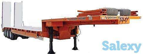 Полуприцеп-тяжеловоз (трал) 93384 производства ПАО «Брянский арсенал» г/п 40 т, фотография 1