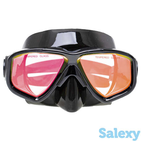 Маска marlin vega black с просветленными стеклами, фотография 1