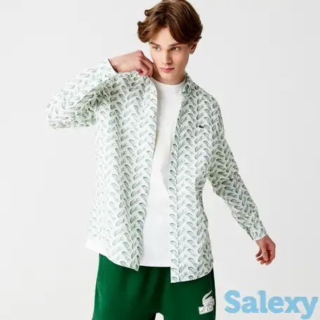 Мужская рубашка lacoste regular fit, фотография 1