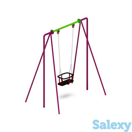 Качели уличные м1 лукоморье ио 11.м.04.02-п, фотография 1