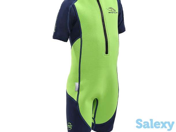 Гидрокостюм-шорти stingray, детский, 2 мм, pink/navy blue hp,, фотография 2