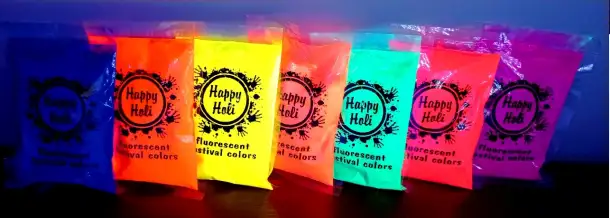 Светящиеся Краски Холи, светятся при уф лампах,отправляем в любой регион, фотография 1