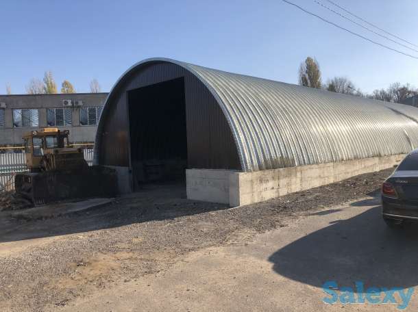 Строительство бескаркасных ангаров, фотография 3