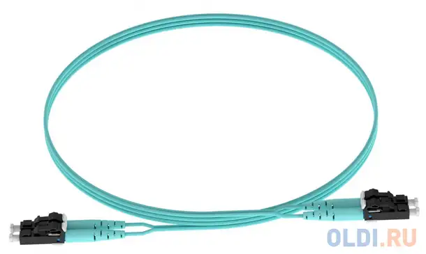 Патч-корд panduit fx2ellnlnsnm010 2x50/125 om3 lc дуплекс-lc дуплекс 10м lszh аквамарин, фотография 1