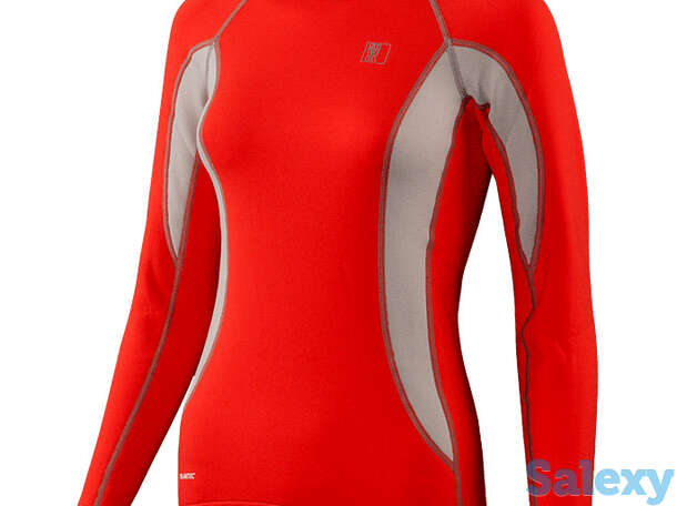 Термобелье майка сивера сноуи женская кармин/облако, фотография 1