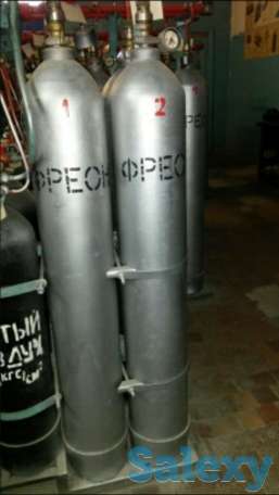 Вывоз демонтаж систем газового пожаротушения под хладон фреон 114в2 125хп 227еав1 13в1, фотография 2