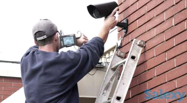Установка видеонаблюдения, сигнализации, кондиционеров (в Костанае), фотография 1