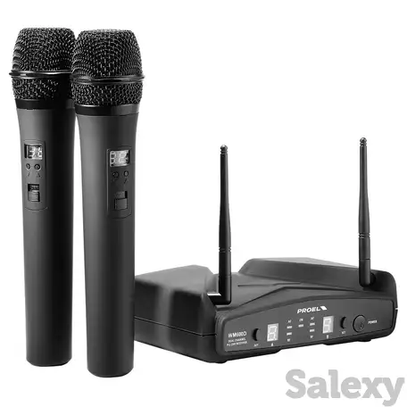 Микрофонная радиосистема proel wm600dm, фотография 1