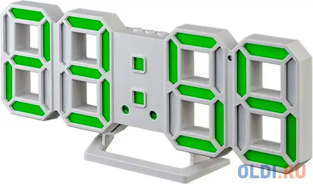 Perfeo led часы-будильник 