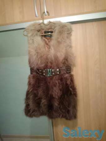 Женский меховой жилет, фотография 1