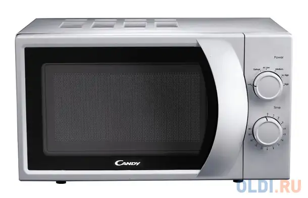 Микроволновая печь candy 20cbms 700 вт серебристый, фотография 1