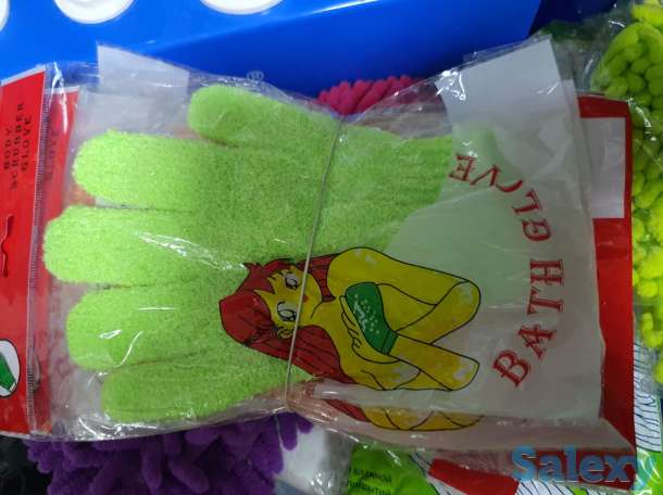 Мочалка в виде перчатки Варежка, фотография 1