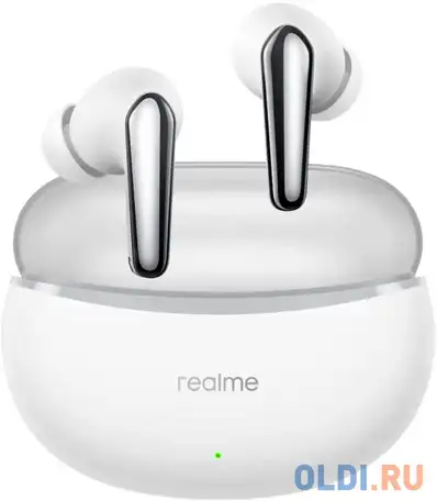 Наушники realme buds air 3 neo rma2113, bluetooth, внутриканальные, белый [6672763], фотография 1
