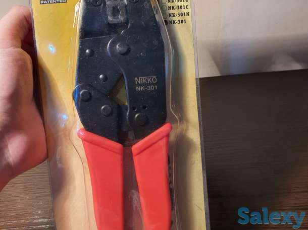 Обжимной инструмент обжиматель кримпер обжимник для клемм, фотография 5