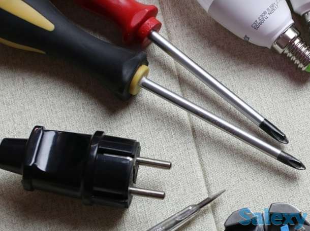 Услуги Электрика.Сантехника.Установка замков,сердцевин.Навеска различных предметов и многое другое, фотография 1