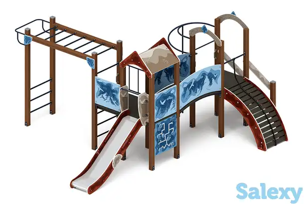 Рада (алтай) - дик 2.01.2.08-04 - игровой комплекс h=1200, фотография 1