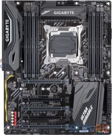 Материнская плата gigabyte x299 ud4 pro <s2066, x299, 8*ddr4 dimm, 5xpci-ex16,, фотография 1