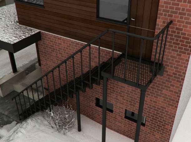 Лестницы по индивидуальным проектам, фотография 9