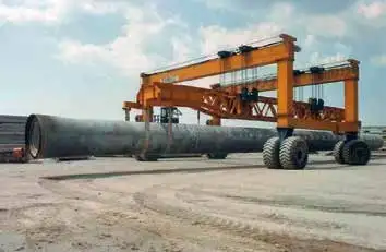 Система транспортировки бетонных труб HawkeyePedershaab ROCO, фотография 3
