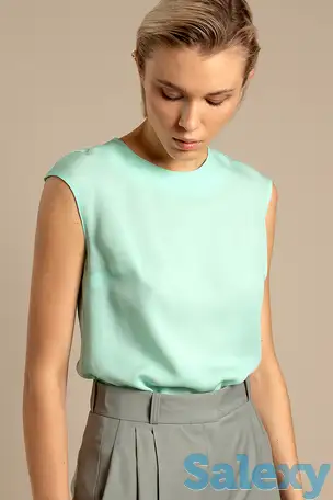 Базовая блузка из шелка vassa&co, фотография 1