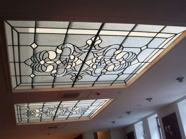 Витражи художественные, зеркала и изделия из стекла., фотография 4