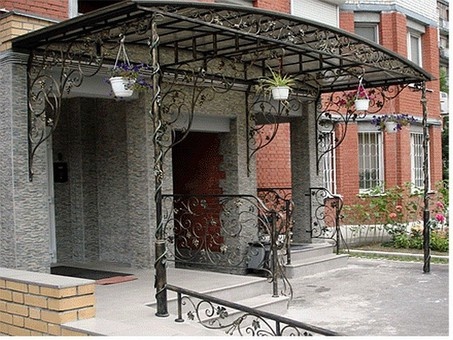 Изготовление: навесов, ангаров, ворот, заборов, аргонная сварка и другие сварочные работы, фотография 5