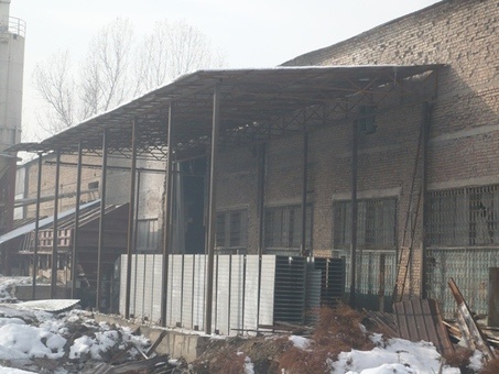 Изготовление навесов, ангаров, автоматических ворот, заборов с фундаментом и сплиторными блоками, фотография 5