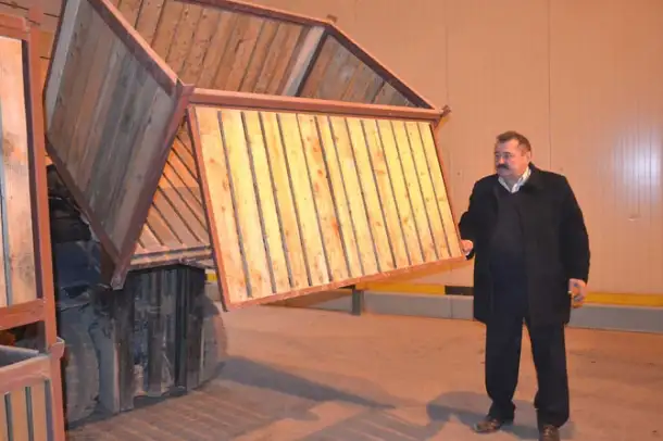 Контейнер для хранения картофеля и других корнеклубнеплодов емкостью 1000 кг, фотография 1